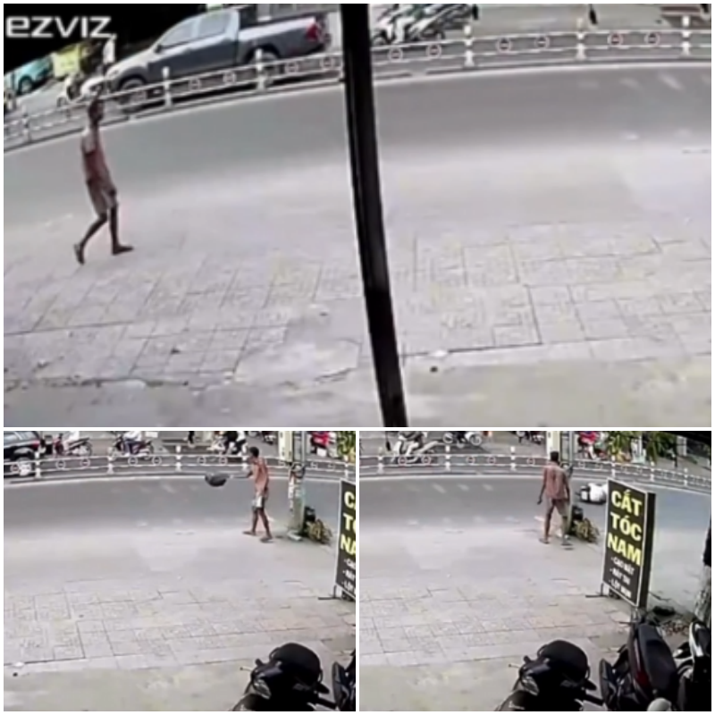 Tội ghê❗️Thấy bảo người đàn ông 🧠có vấn đề, biết sao giờ … vide-0