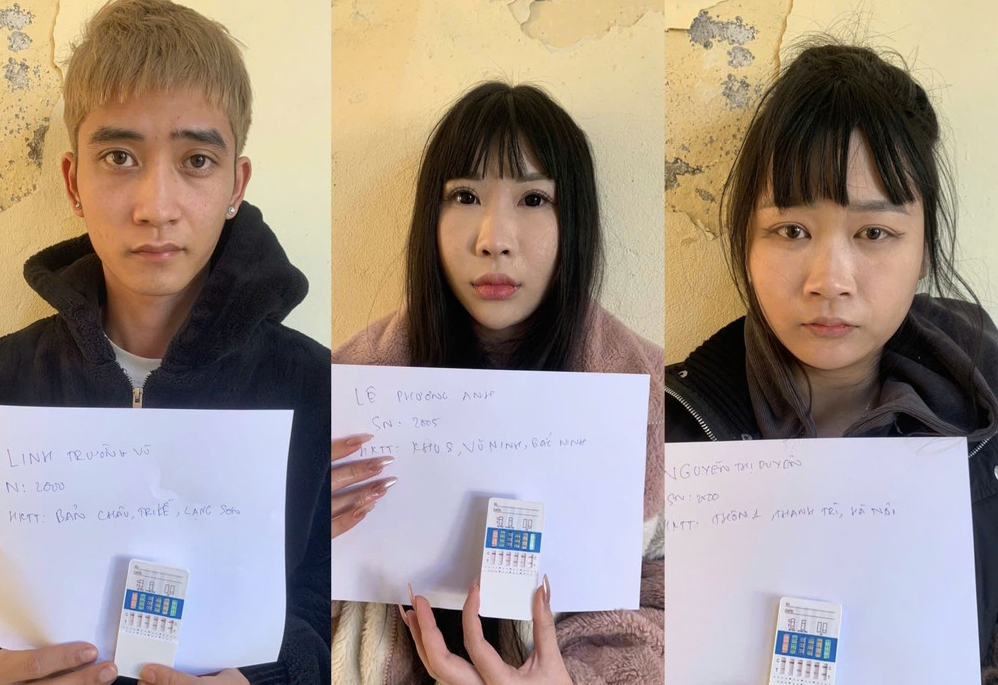 Bă’t giữ ‘trai xinh gái đẹp’ tổ chức sử dụng MT trong phòng trọ