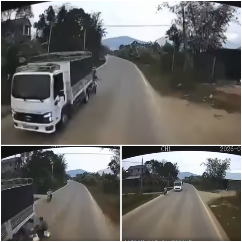 Bình Liêu – Quảng Ninh : TX mất ăn tết đúng nghề tx bạc thật, người ko còn nguyênven.