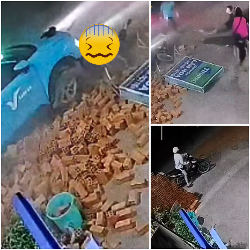 Ông xe xanh khả năng đi xa… Xem vid-eo cay giùm người áo đen, đúng kiểu làm phúc phải tội. Hành vi này chắc chắn là cố ý rồi…