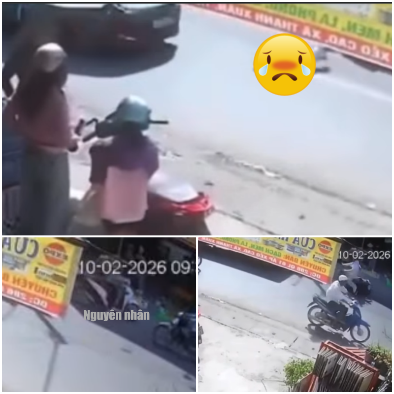 Thương Cái Tắc – Hậu Giang: Né vision đi ngược chiều ,cô gái ngã ra đúng lúc xe oto đi tới TV tại chỗ…