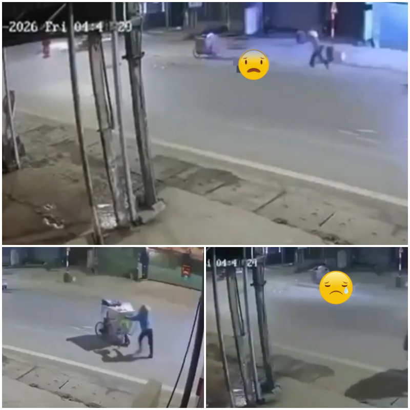 Uông Bí, Quảng Ninh: xe máy chạy tô’c độ cao vacham mạnh với cô lao công kh!en cô ko thể về nhà ăn tết cùng gđ