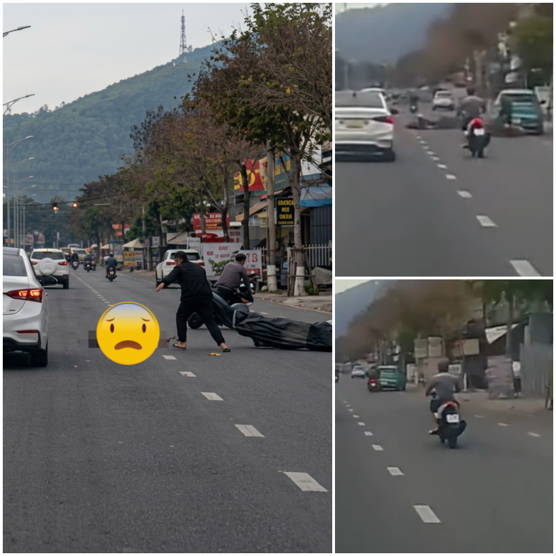 [VIDE-0] Vừa gặp sự cố ngã xe chưa kịp hoàn hồn thì tai họa thứ hai lại ập đến