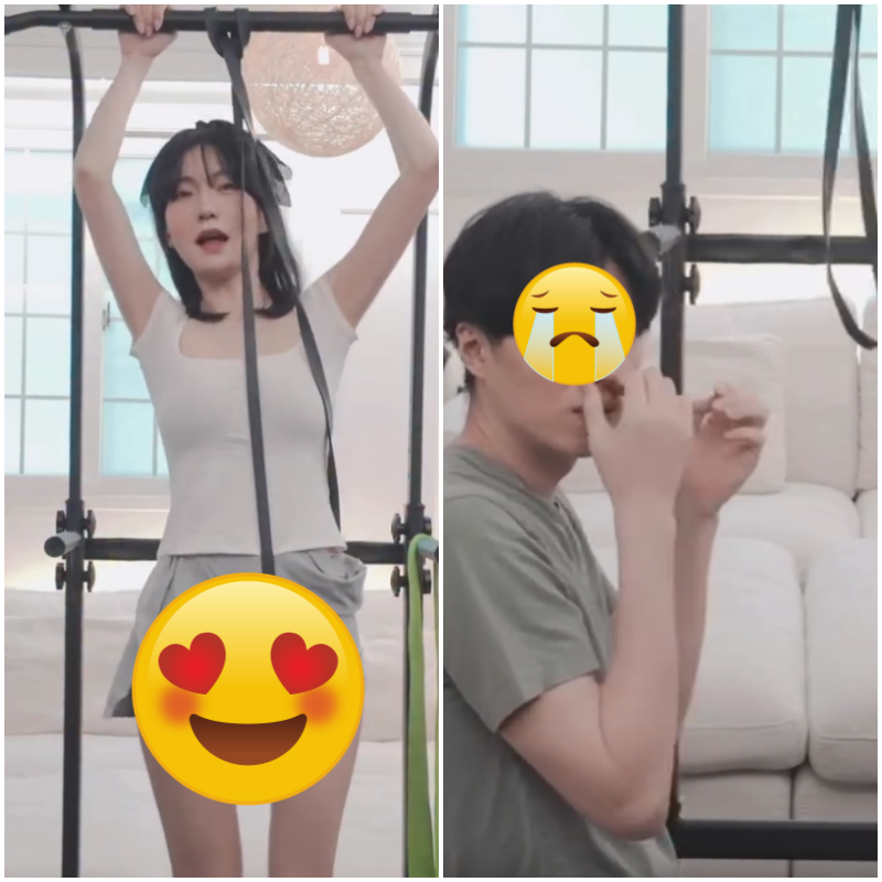 Cô ấy cười với tôi kìa