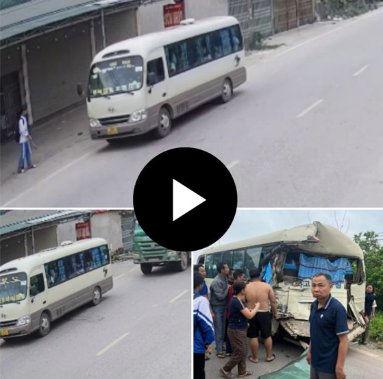 Thôi xong vừa bước lên xe thì xe đưa đón các e h/s đi học bj varcham mạnh khiê’n nhiều e phải nhập viện